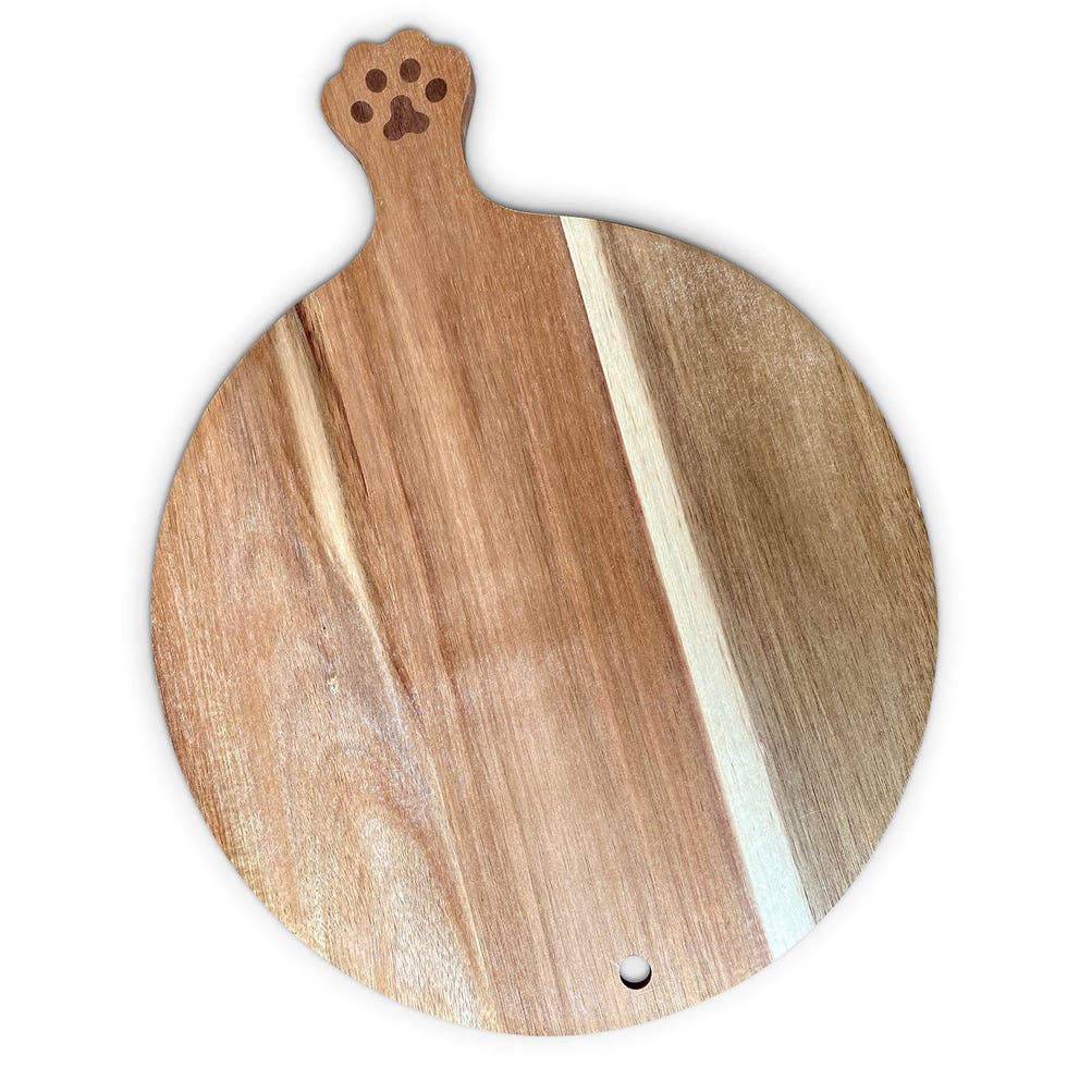 Cat Paw Acacia Wood Cheese Board