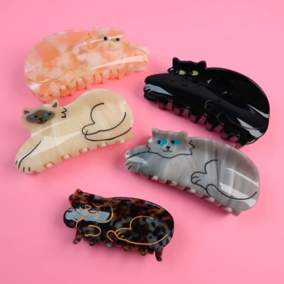 Tortoiseshell Cat Claw Clip