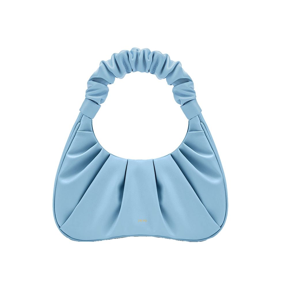 Women's Gabbi Ruched Hobo Handbag (Light Blue)