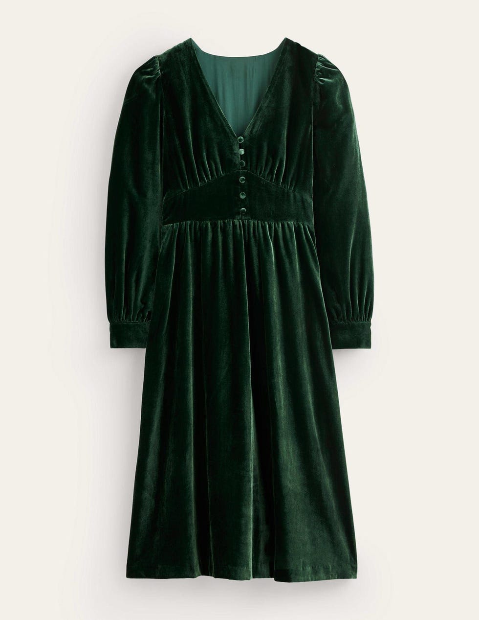 Elise Velvet Midi Dress