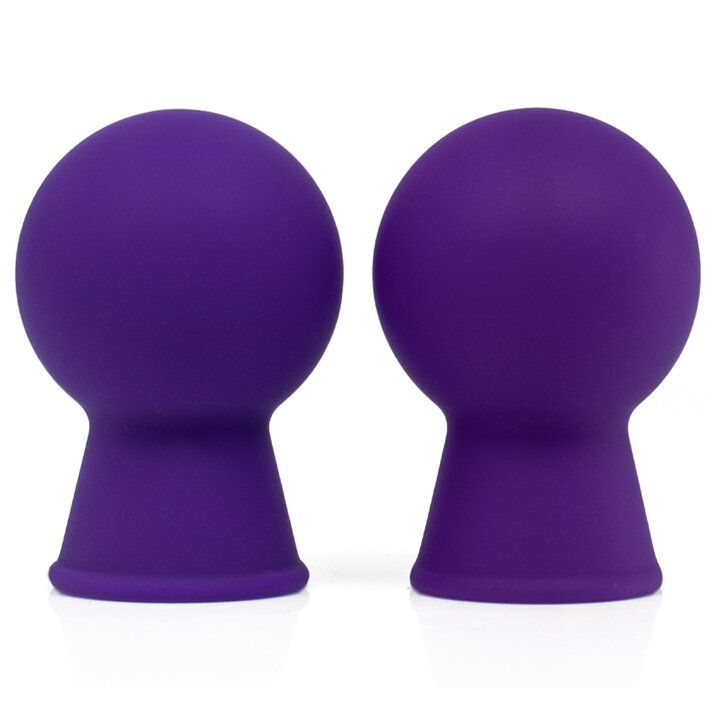 Ergonixx Purple Silicone Nipple Suckers 