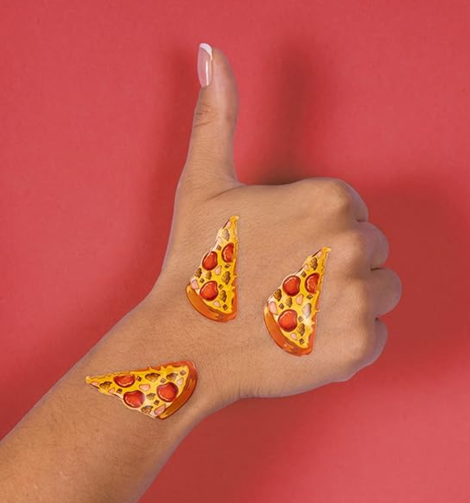 Pizza-Shaped Self Adhesive Bandages