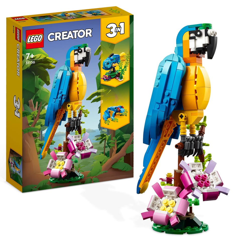 LEGO Creator 3 in 1 Exotic Parrot