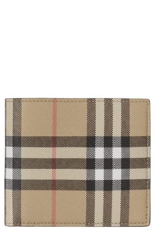 Vintage Check Bifold Wallet