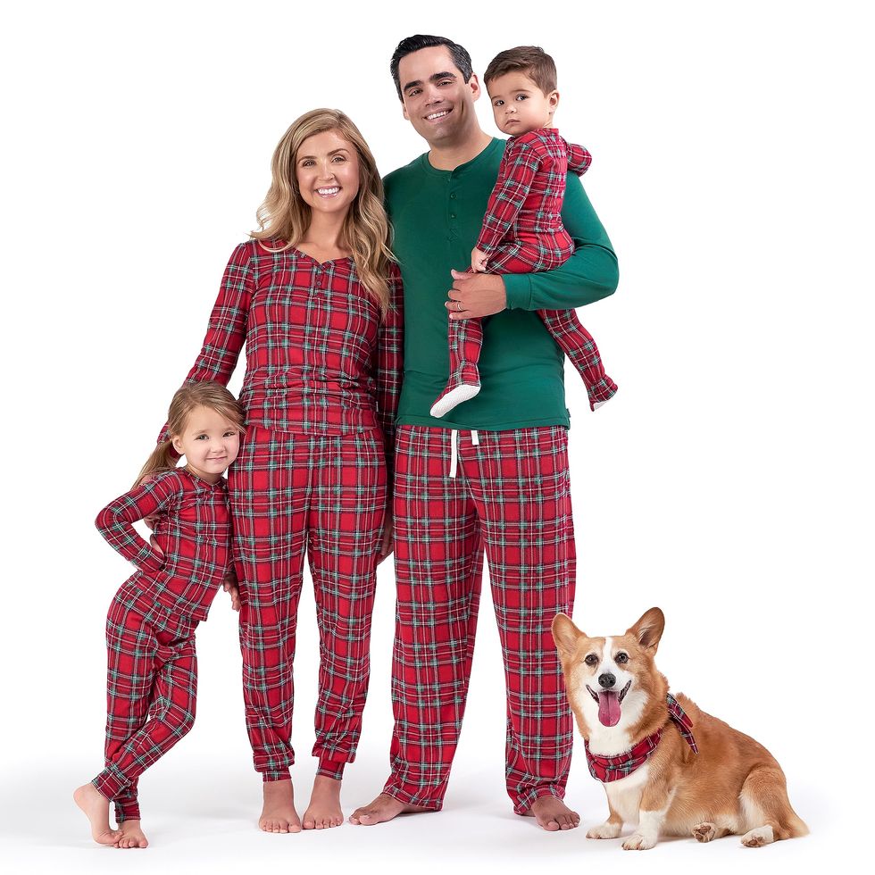 Nice Site Green Plaid Family Christmas Pajama Set - Family Christmas  Pajamas By Jenny