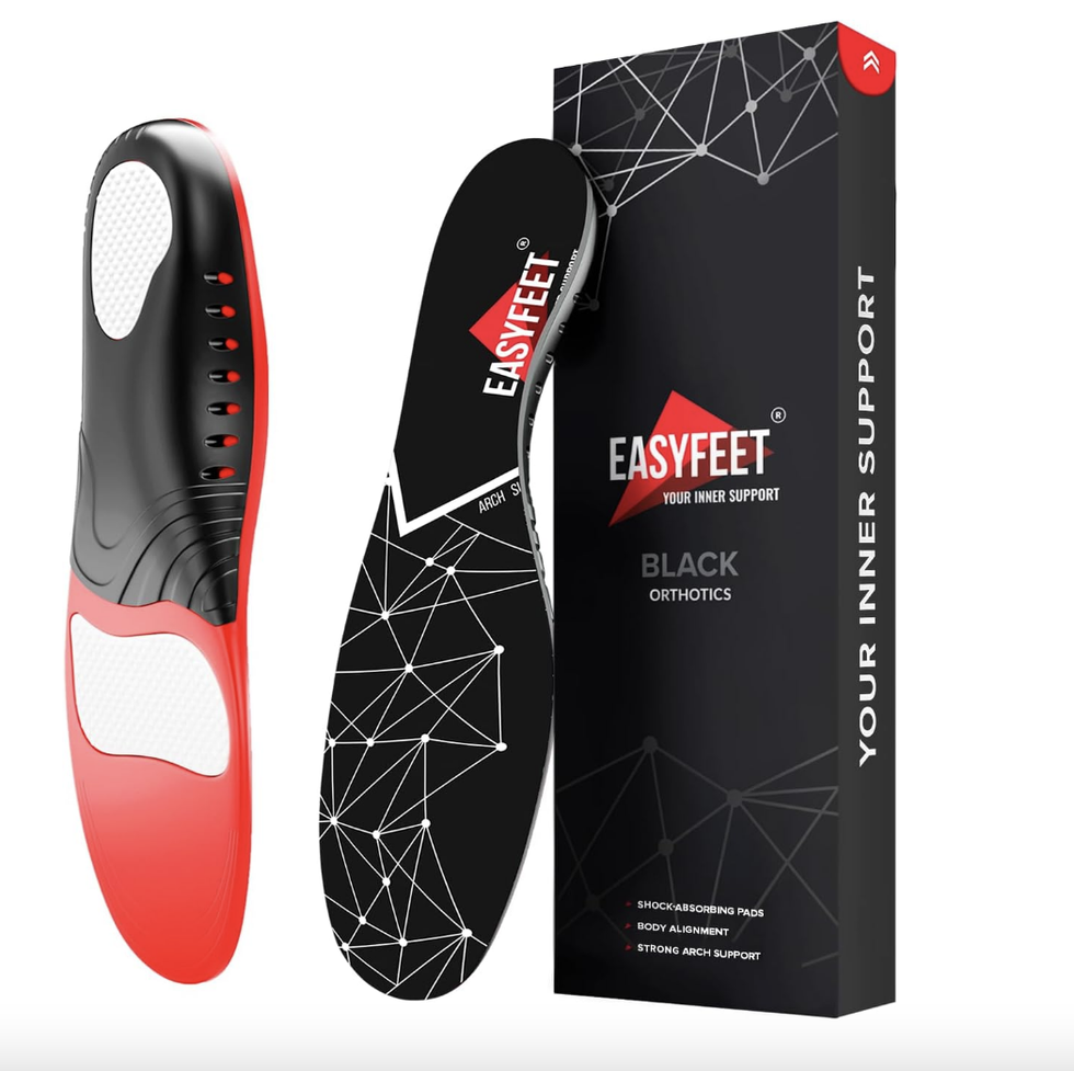 Comfort Foot Memory Insoles Supports Arch Relieves Pressure