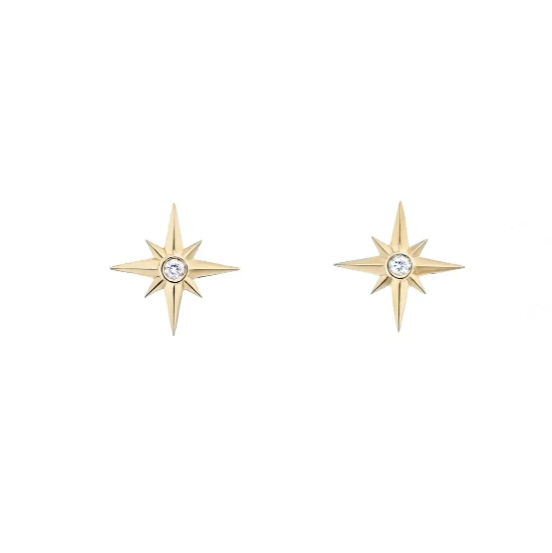 Starlight Mini Diamond Stud Earring