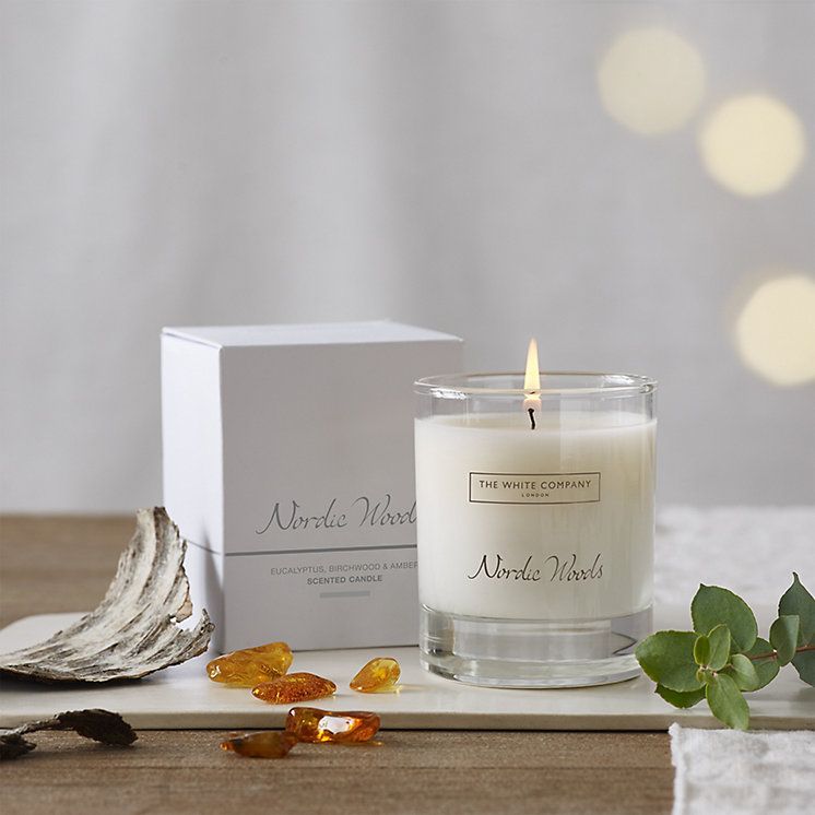 The White Company Nordic Woods Candle