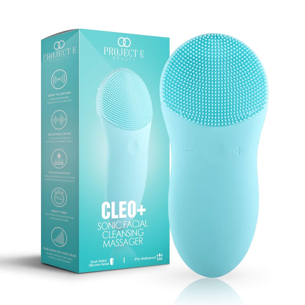 Project E Beauty CLEO + Sonic Face Cleanser Spazzola esfoliante per pulizia profonda