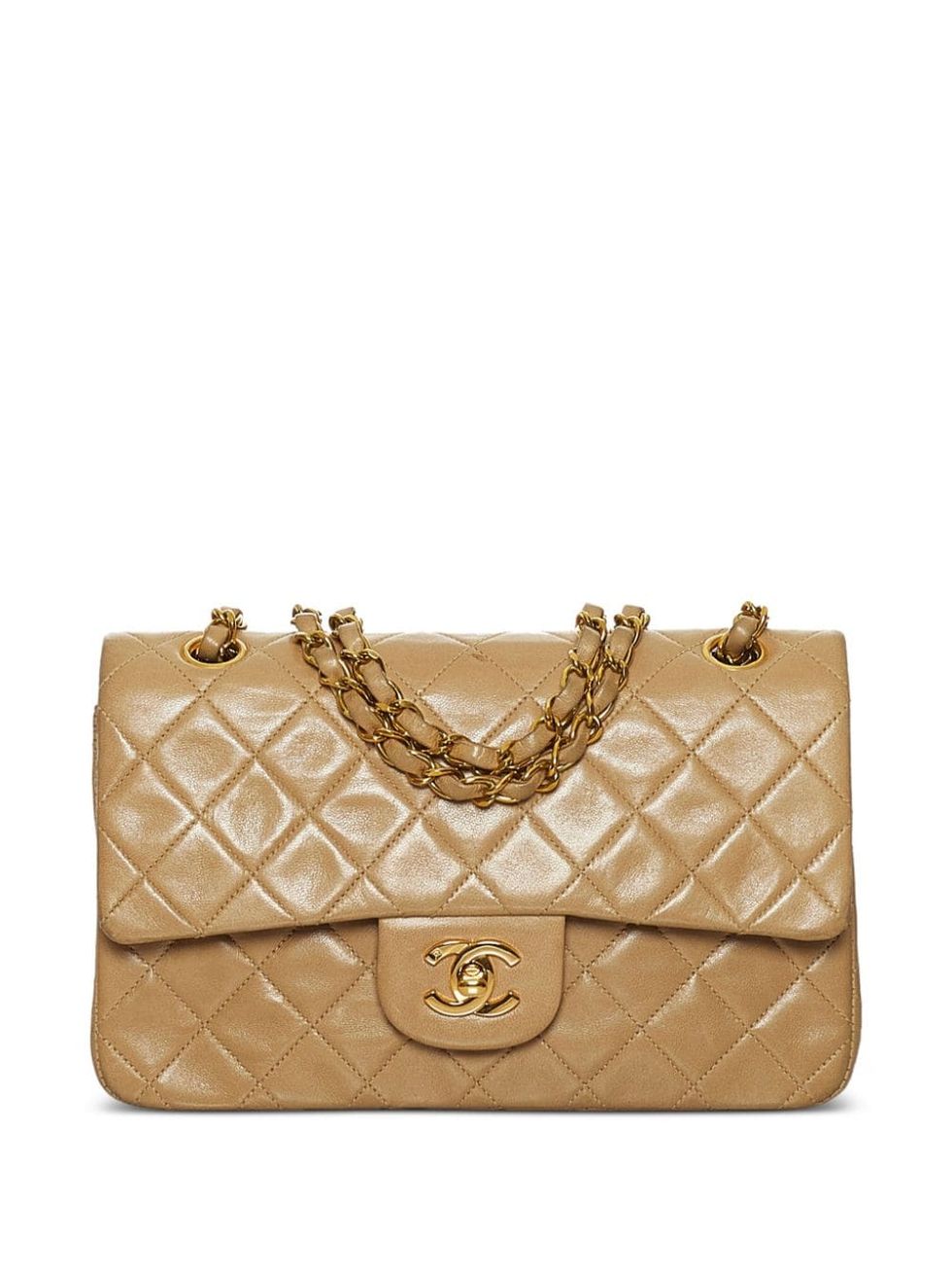 CHANEL Pre-Owned 2019 CC chevron-quilted wallet-on-chain - Farfetch