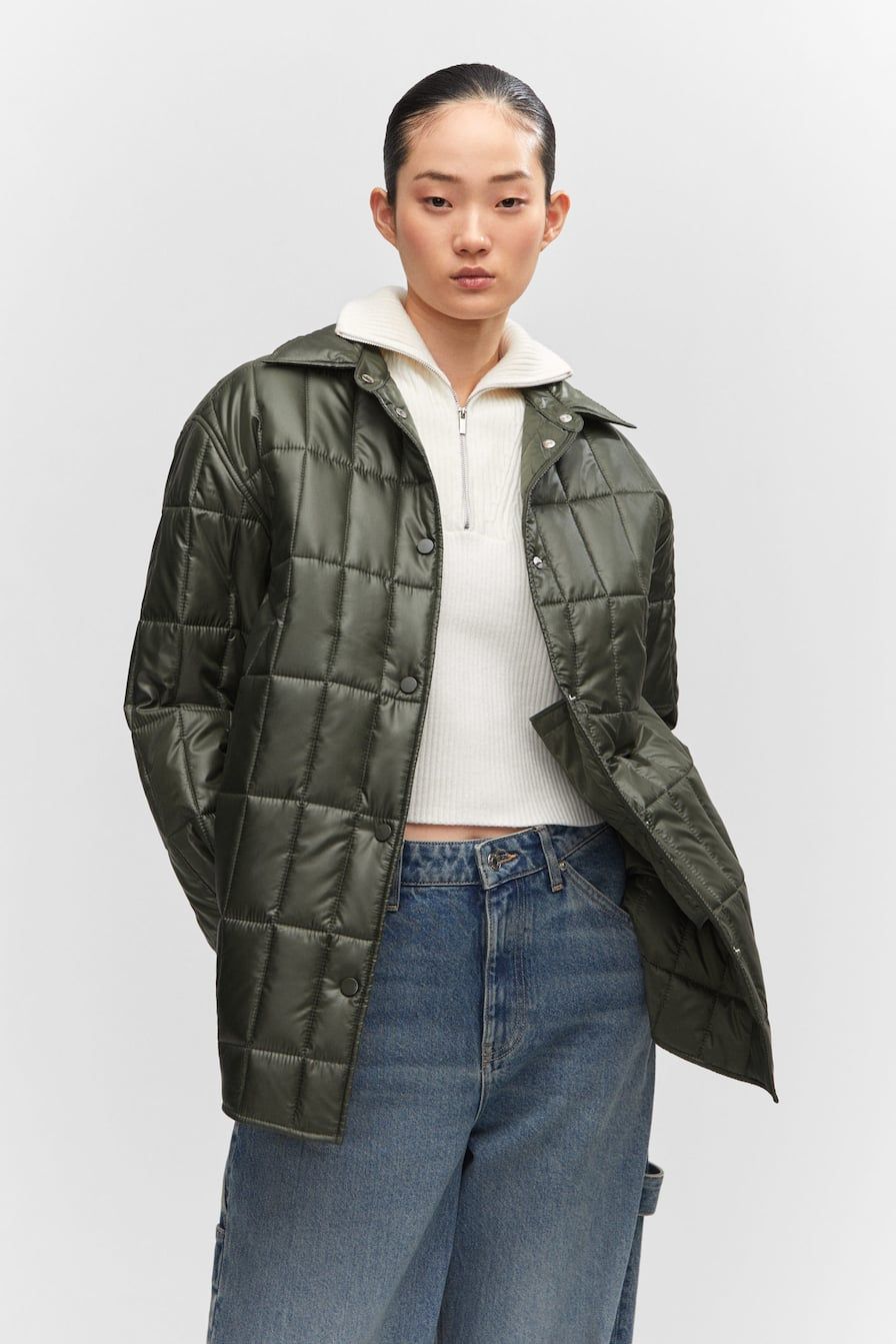 Quilted anorak