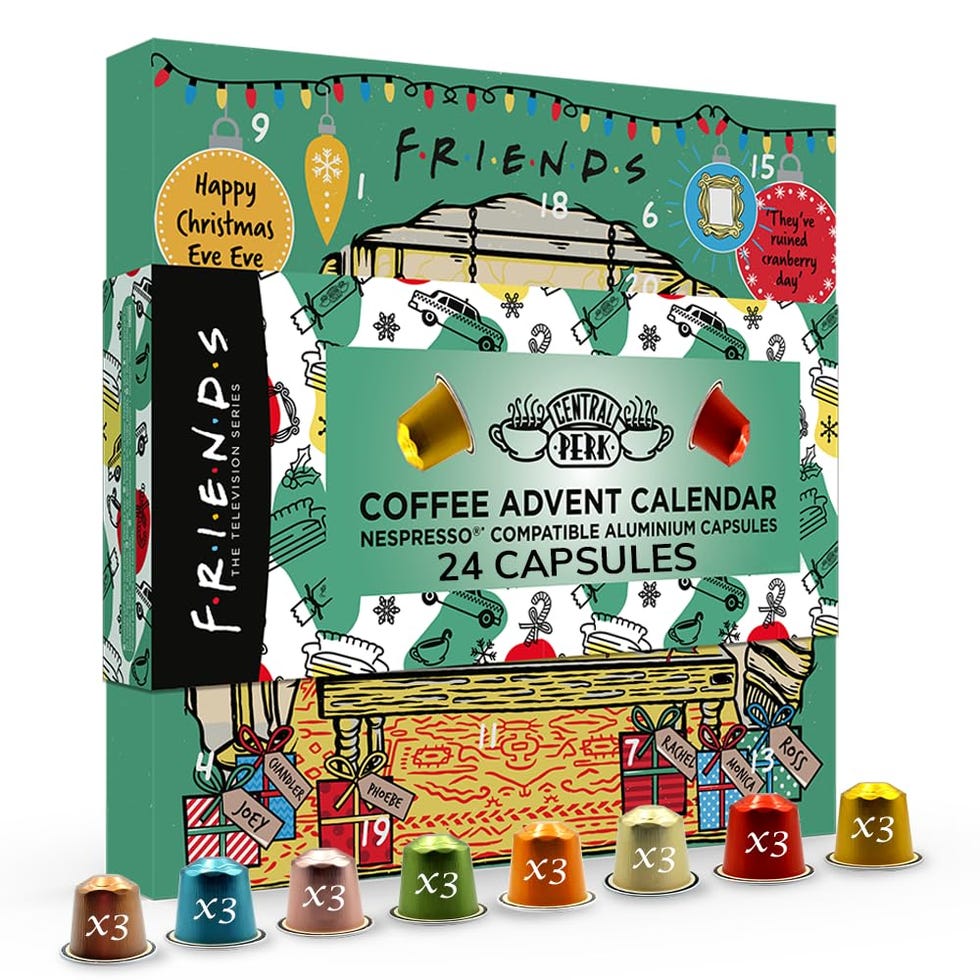 Friends - Calendario dell'Avvento per Natale, capsule di caffè compatibili con macchina da caffè Nespresso®