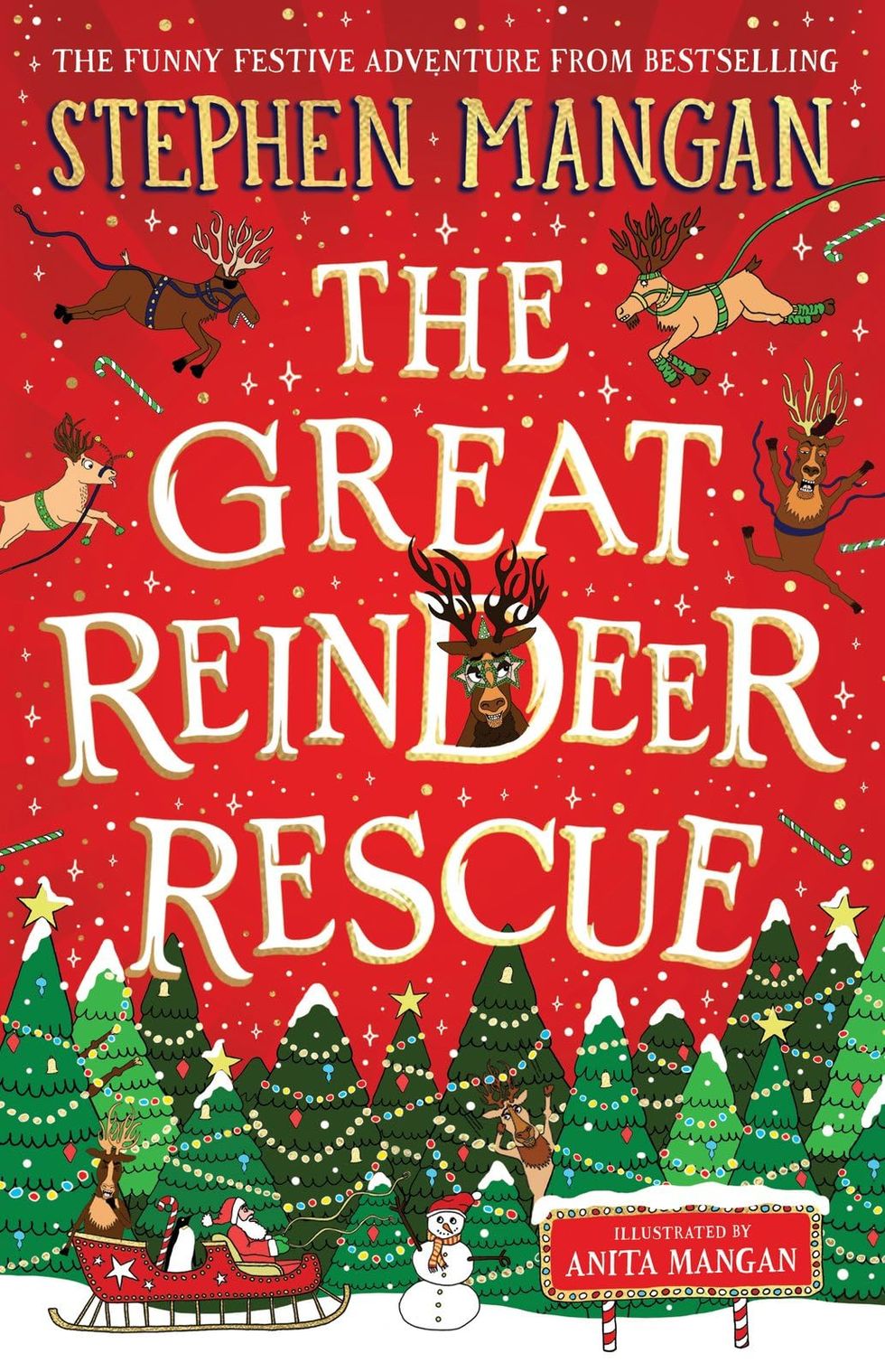 The Great Reindeer Rescue by Stephen Mangan