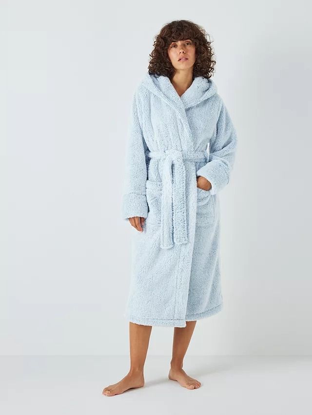 Womens big 2025 fluffy dressing gowns