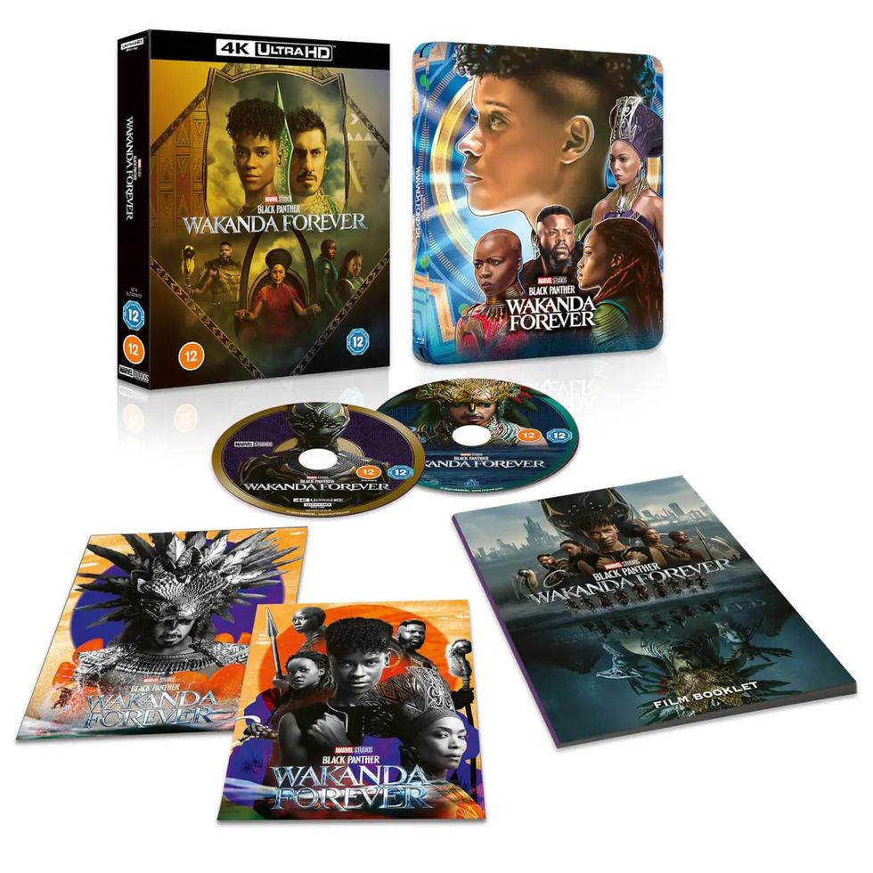 Black Panther: Wakanda Forever Zavvi Exclusive Collector's Edition 4K Ultra HD Steelbook (einschließlich Blu-ray)