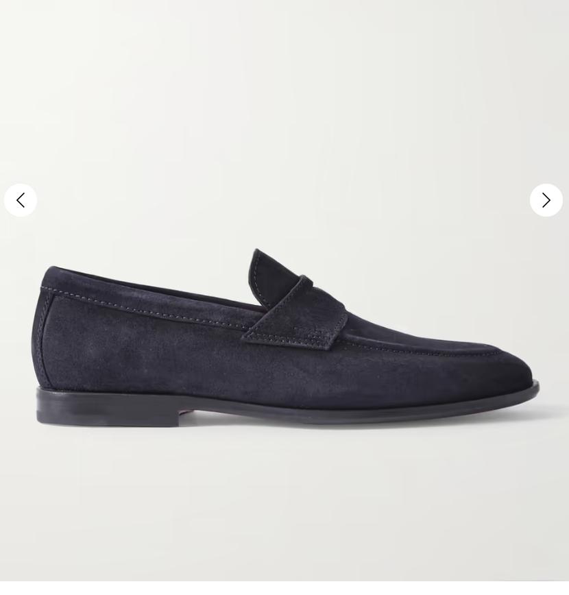 Damages Suede Loafers