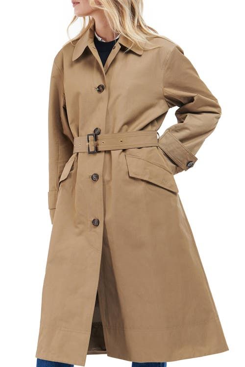 Opal Water Resistant Belted Trench Coat