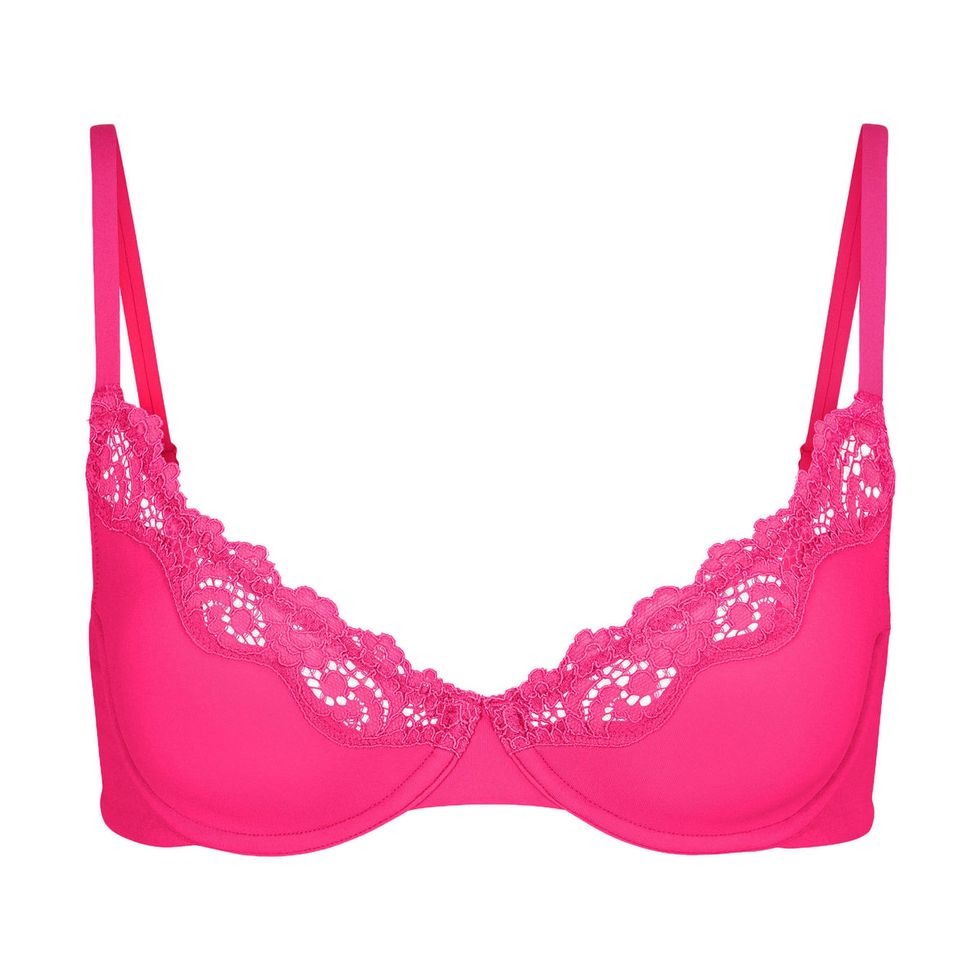 Fits Everybody Corded Lace Underwire Bra