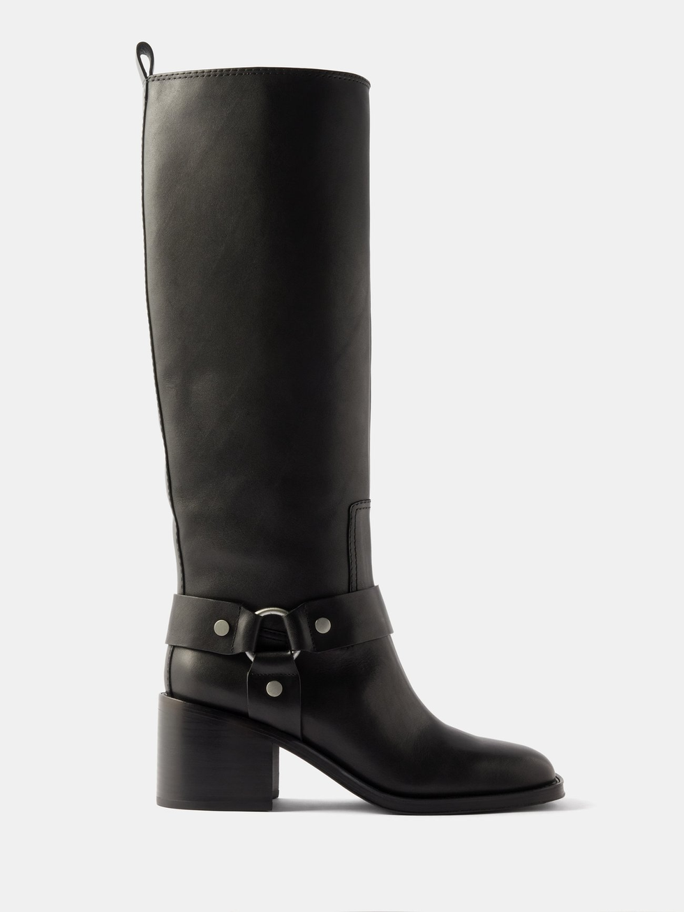Audrey 75 leather knee-high boots