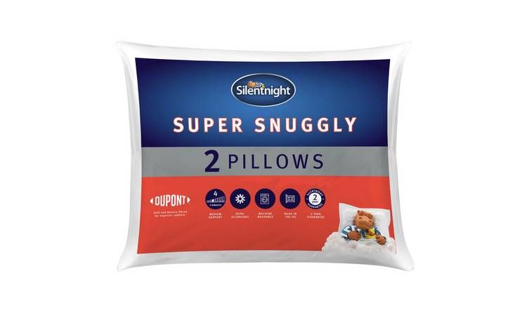 Super Snuggly Medium Pillow - 2 Pack