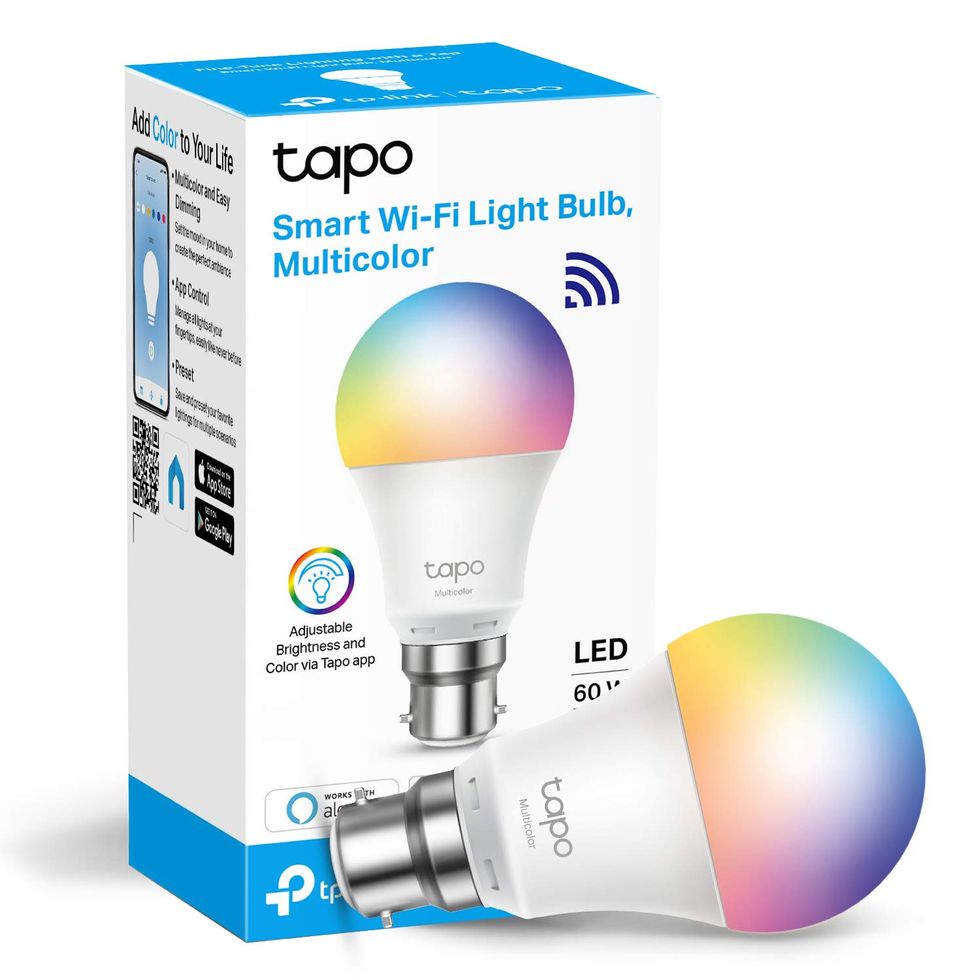Tapo Smart Bulb B22, Mehrfarbig