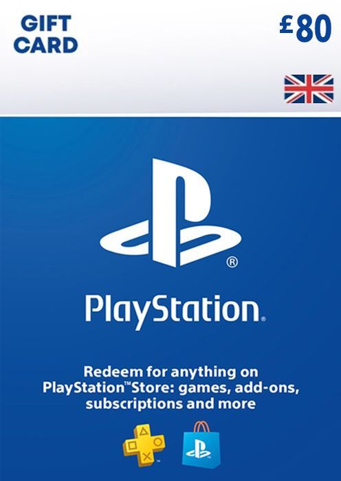 Geschenkkarte für den PlayStation Store im Wert von 80 £