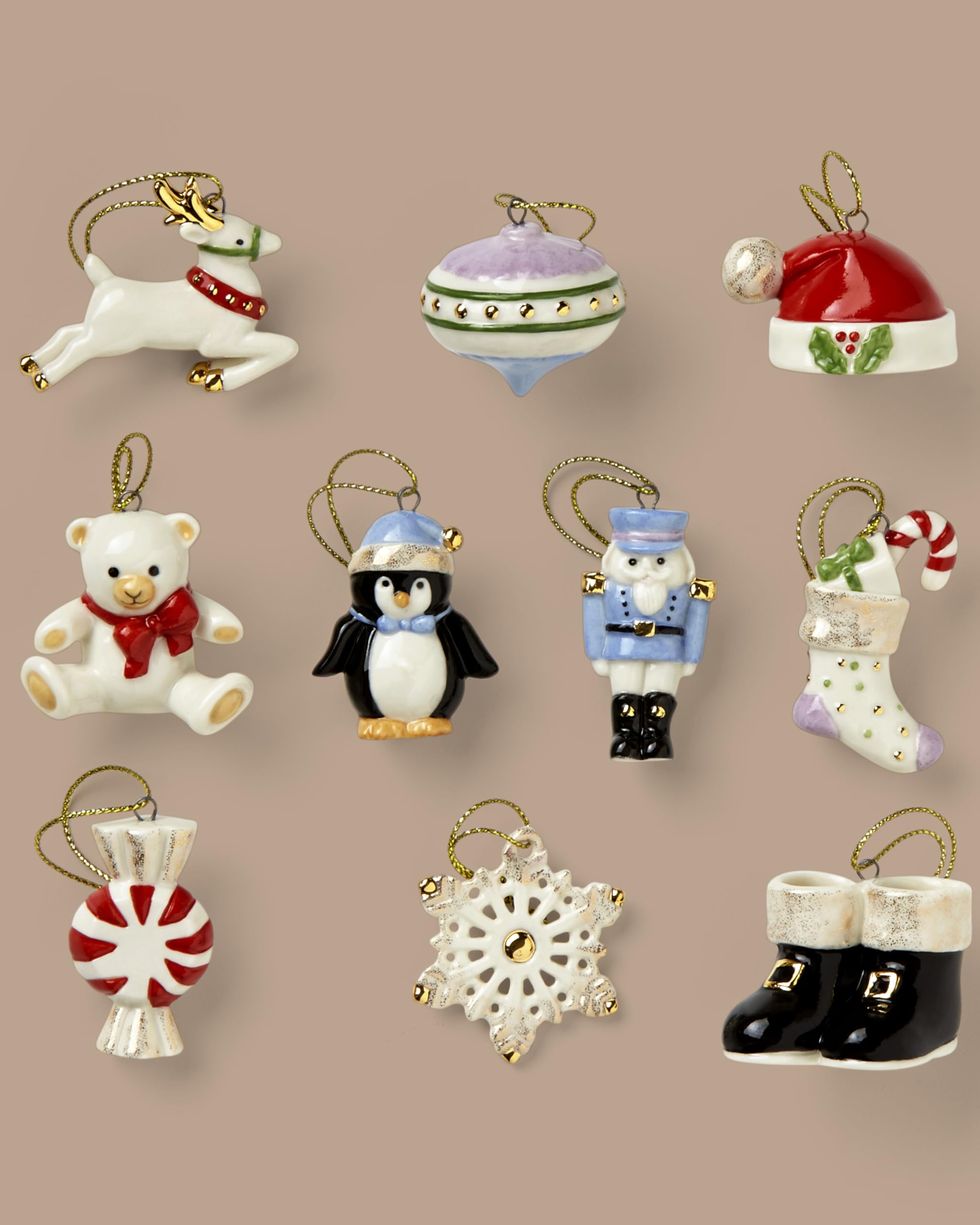 Lenox Christmas Memories 10-Piece Ornament Set