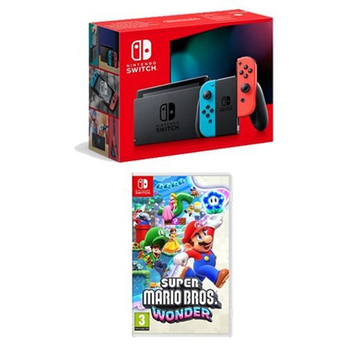 Nintendo Switch Console & Super Mario Bros. Wonder