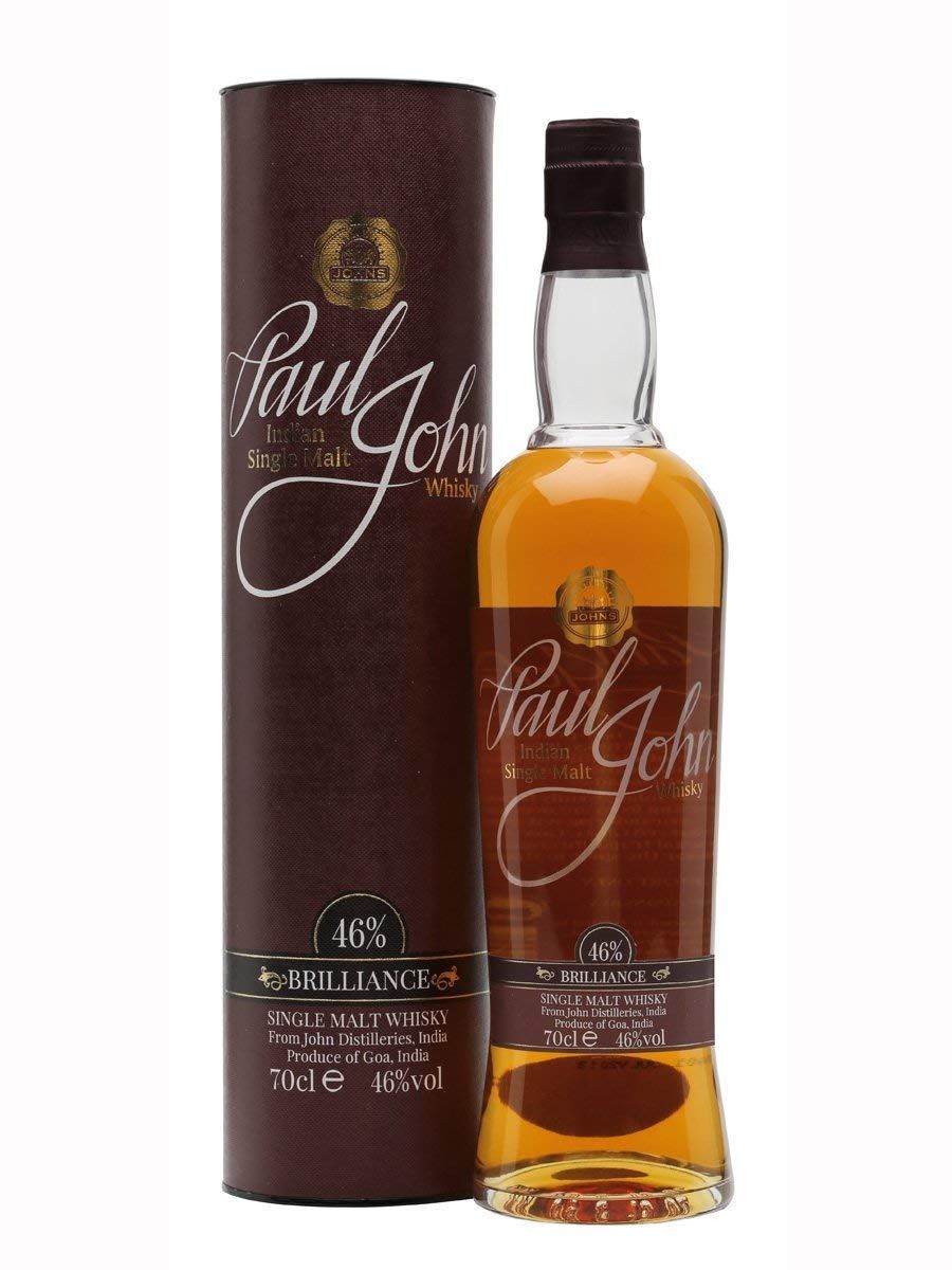 Paul John Brilliance Indian Single Malt Whisky 70 cl