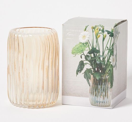 Kani Lustre Glass Vase