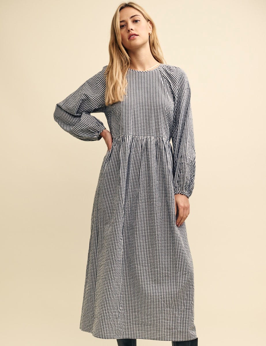 Midi Smock Dress