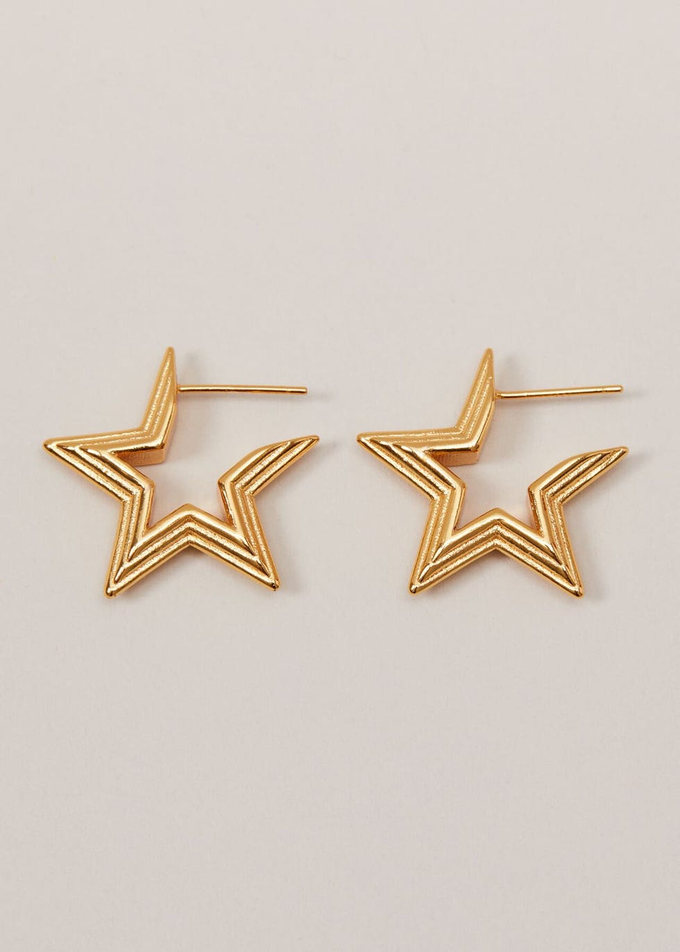 Star Hoop Earrings, £12