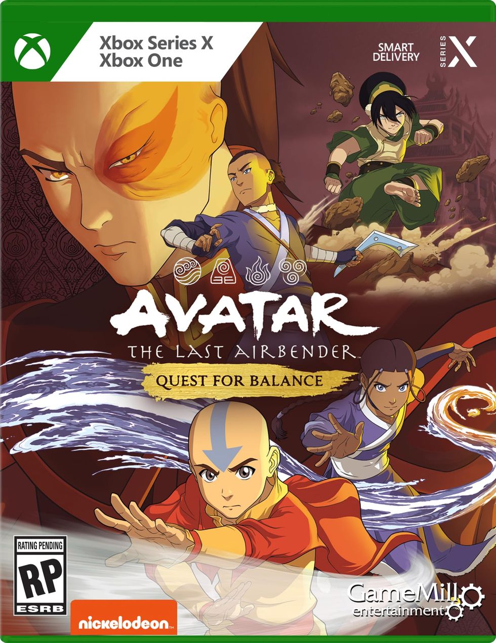 Avatar The Last Airbender: The Quest for Balance - Xbox Series X