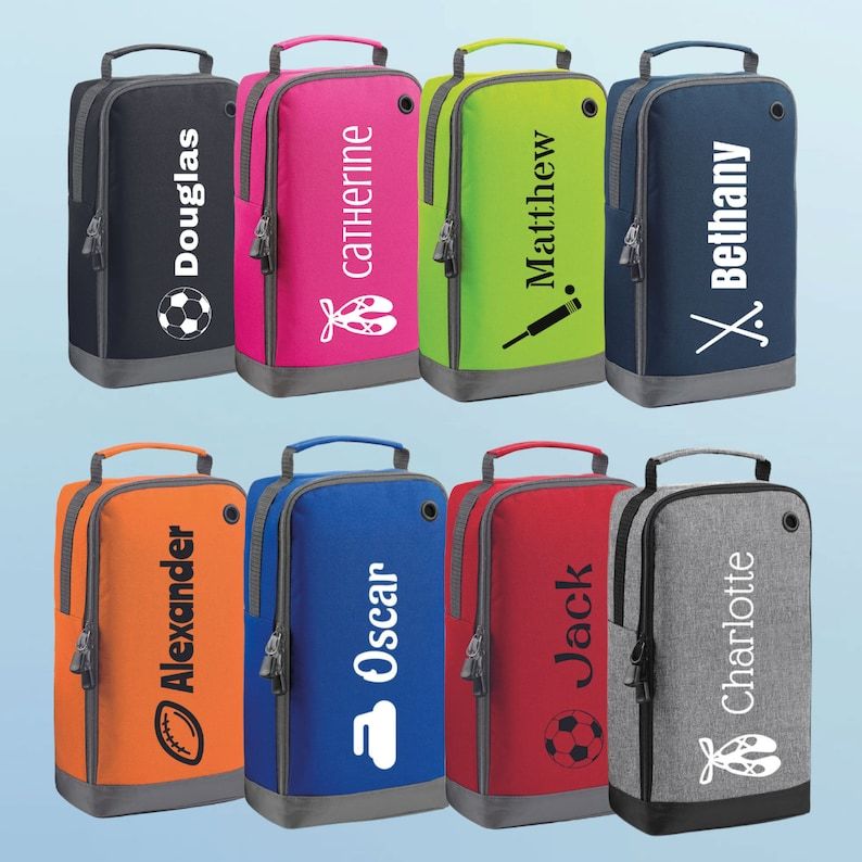 Personalised walking boot bag hot sale