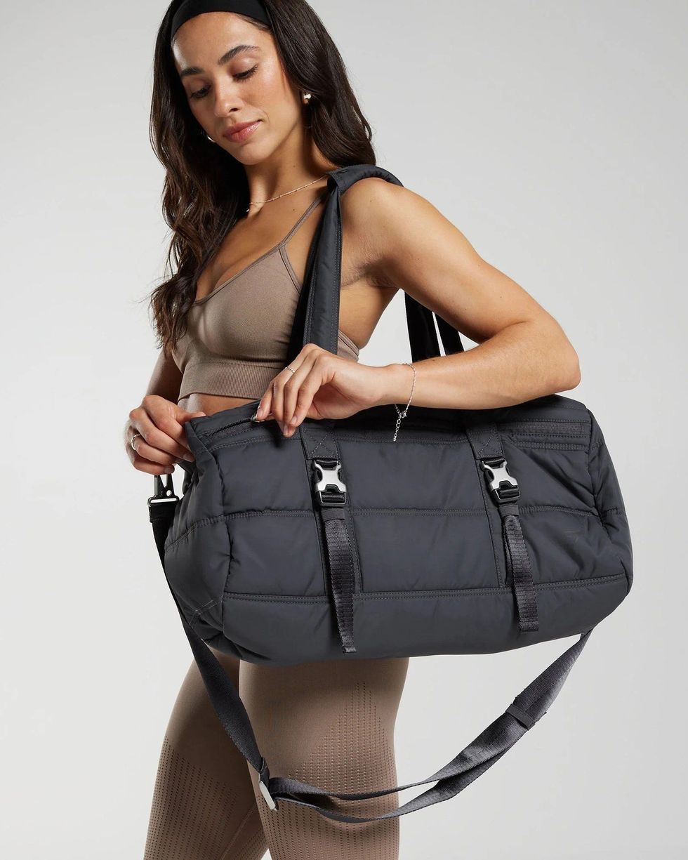 Premium Lifestyle Barrel Bag Onyx Grey