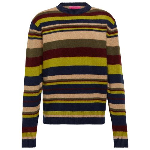 The Elder Statesman Striped Cashmere Sweater