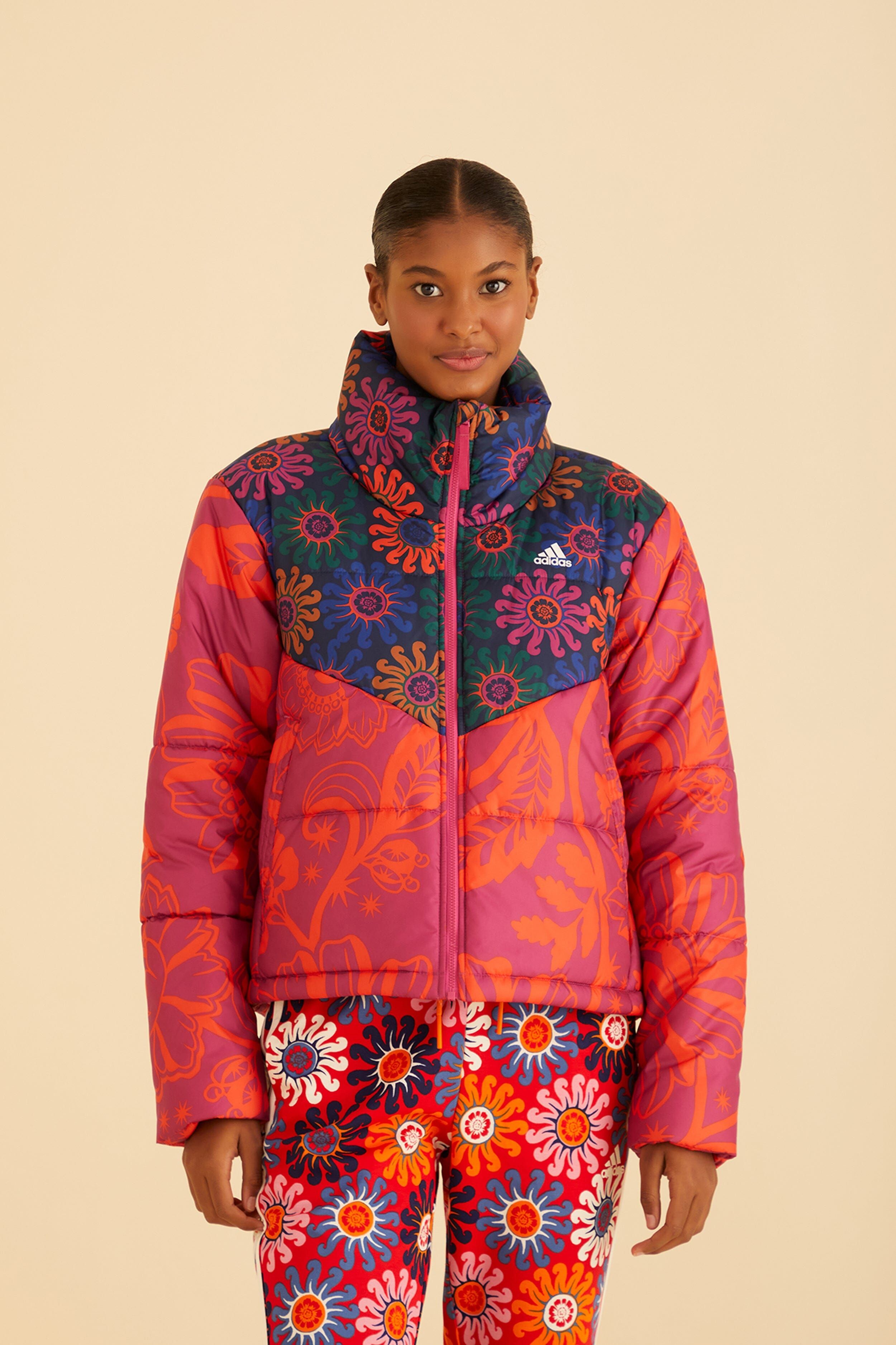 Puffer best sale jacket colorful