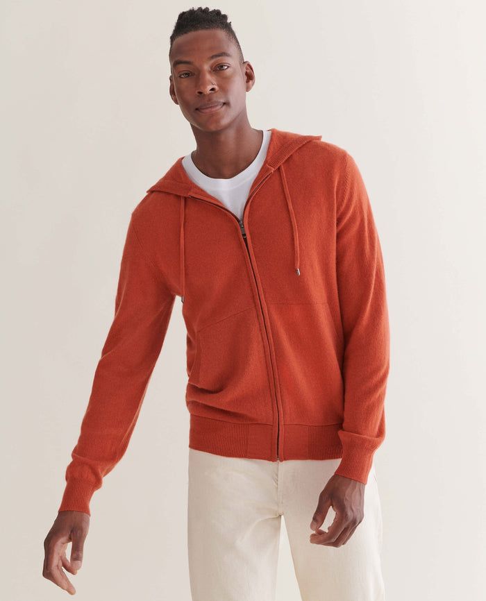 Orange hotsell zip up