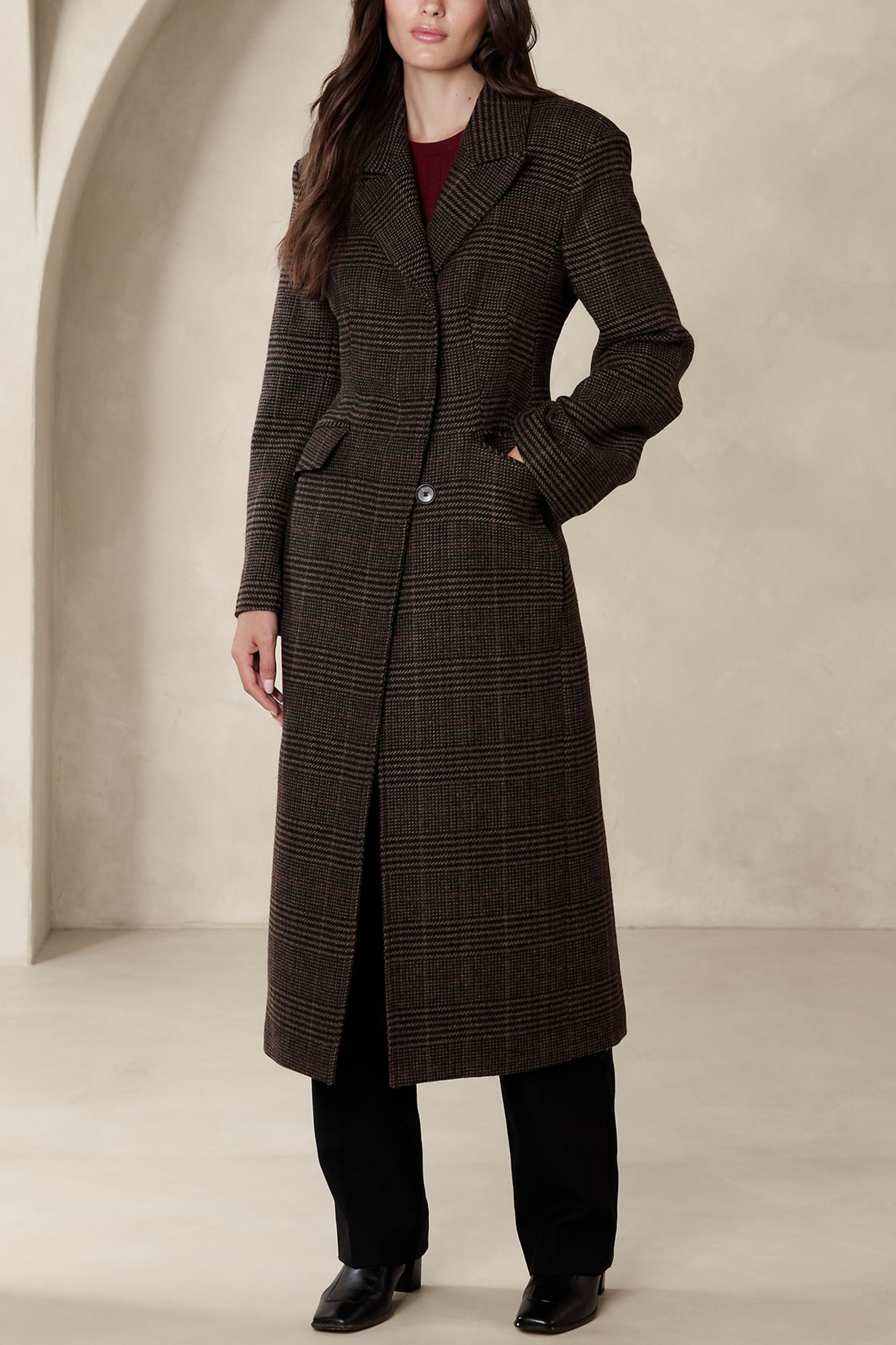 Womens sales wool topcoat