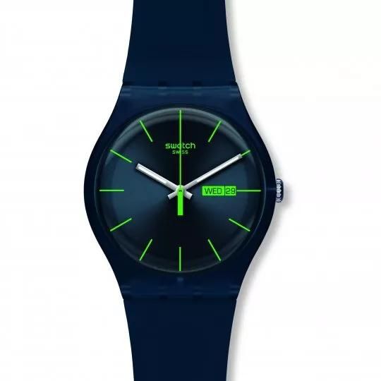 Unisex Swatch Blue Rebel Watch