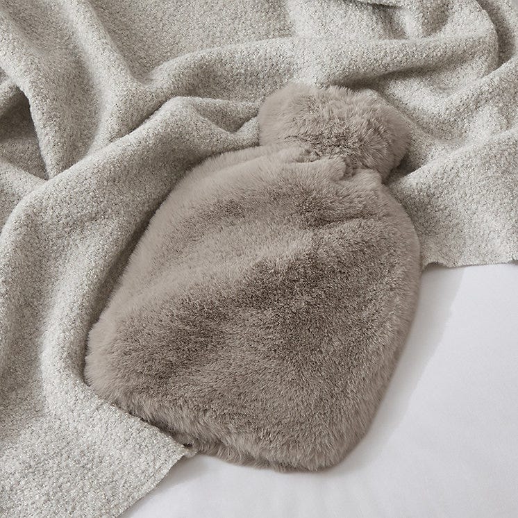 Super Soft Faux Fur Hot Water Bottle