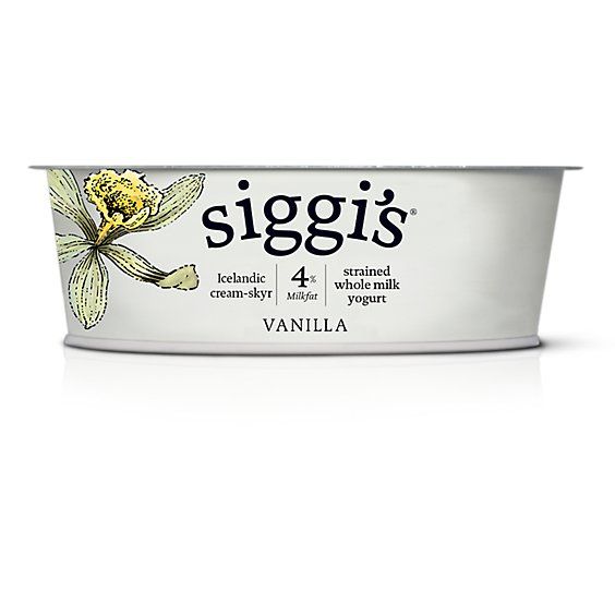 Vanilla Icelandic Skyr Whole Milk Yogurt