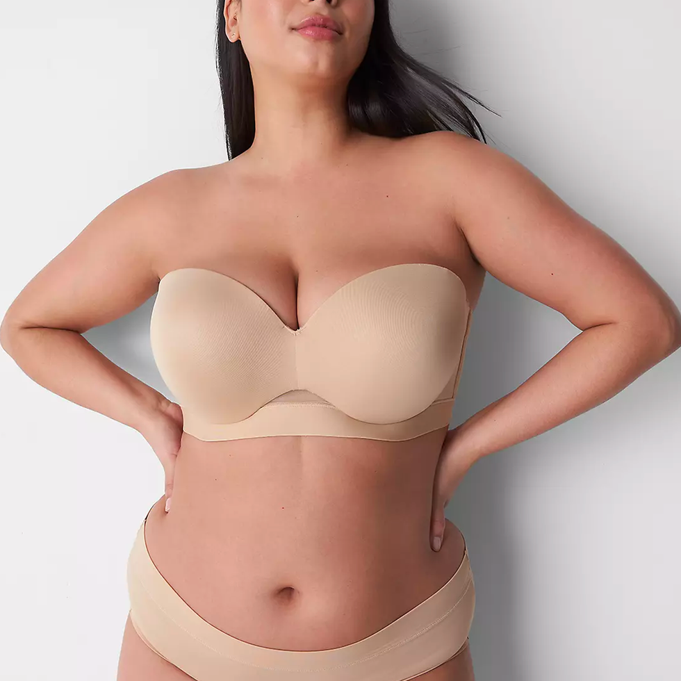 NWT Lane Bryant Cacique 50DDD NUDE Lightly Lined Smooth Balconette Bra