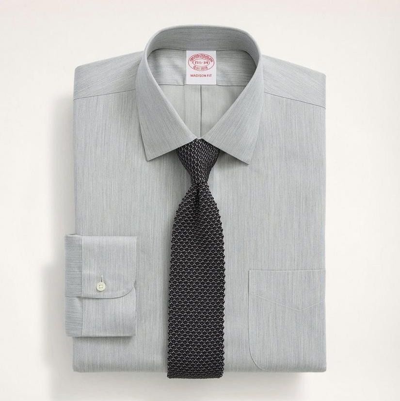 Stretch Madison Relaxed-Fit Dress Shirt