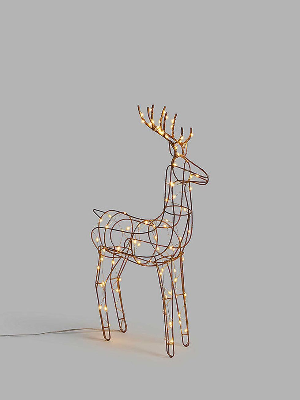 Polar Planet Reindeer 160 LED Mini Lit Figure