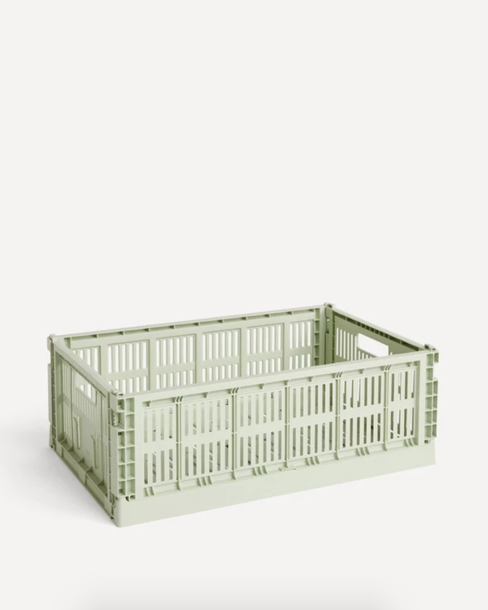 Large Mint Colour Crate