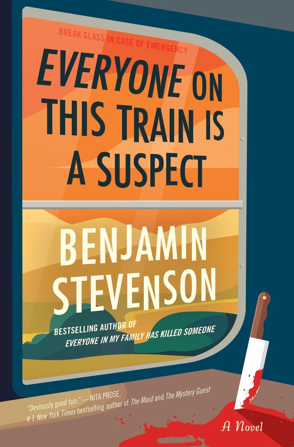 <i>Everyone on This Train Is a Suspect</i> by Benjamin Stevenson