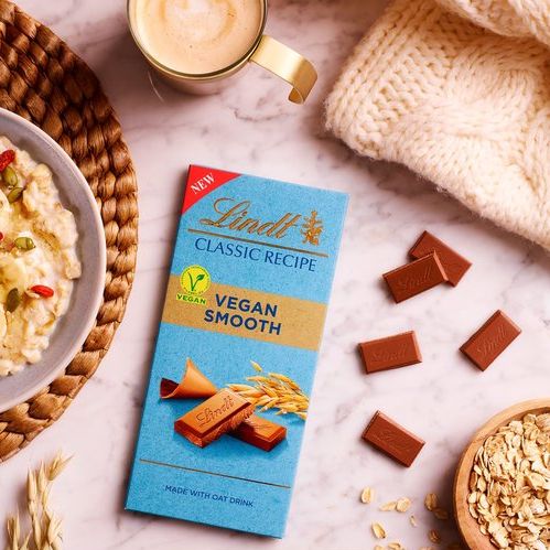 Lindt Classic Recipe Vegan Smooth Chocolate Bar