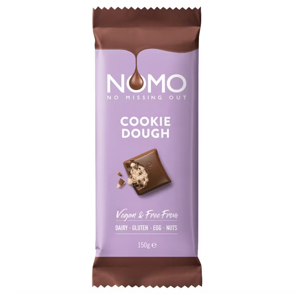Nomo Cookie Dough Filled Chocolate Bars (10 bars)