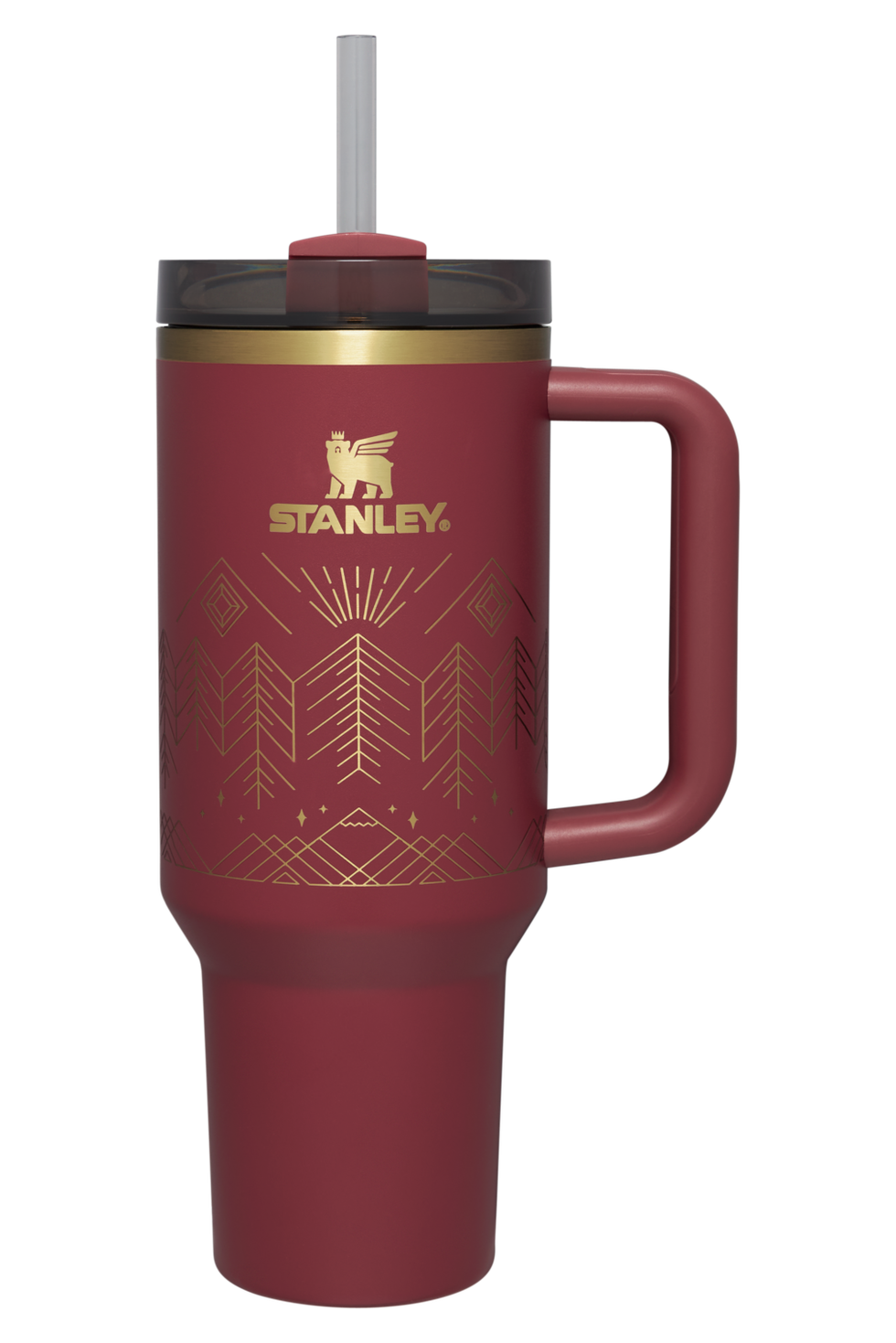 Christmas Stanley 40 oz. Quencher H2.0 FlowState Tumbler Multi Color New